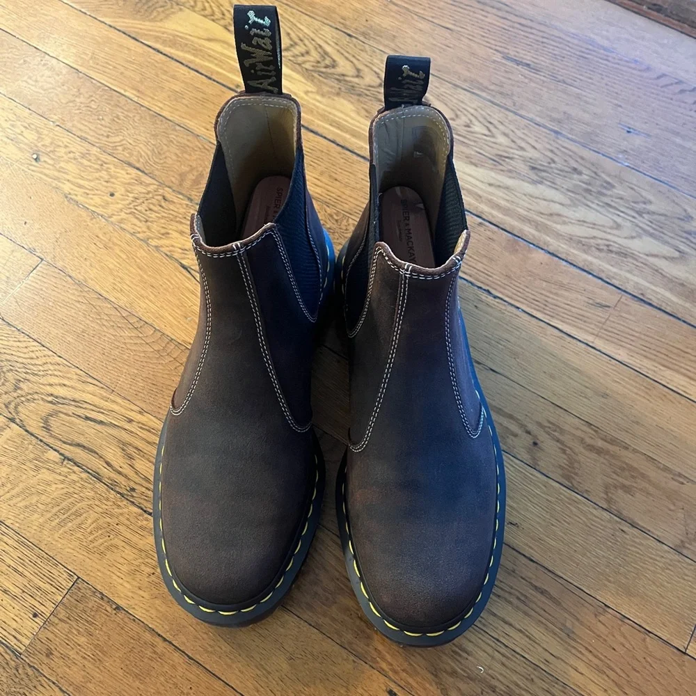 Dr. Martens 2976 Wax Commander Chelsea Boots made in England Men’s size 9 - Picture 2 of 7